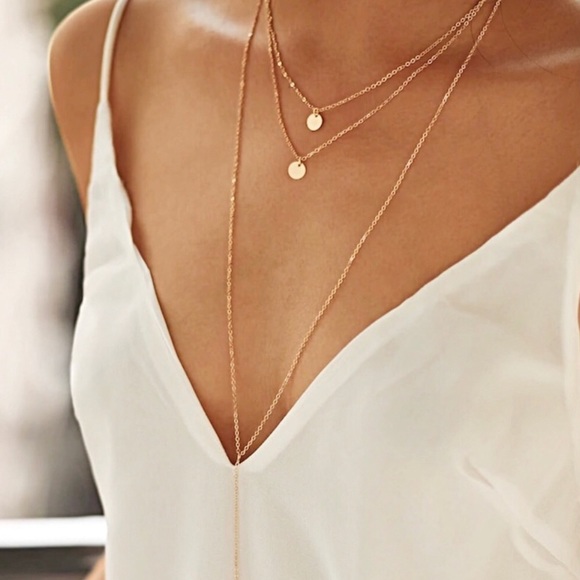 🌴🌴4 for $25🌴🌴 Gold Layered Necklaces• - Picture 2 of 2